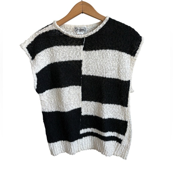Stephanie J. Sweaters - Vintage 90s Stephanie J. Knit Top Size Large